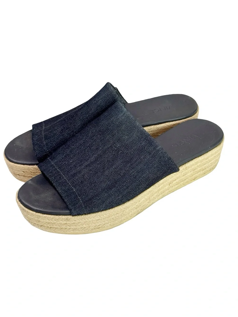 Vince Solana Denim Espadrille 8 1/2